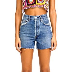 AGOLDE Dee Super Hi Rise Shorts (size 27)